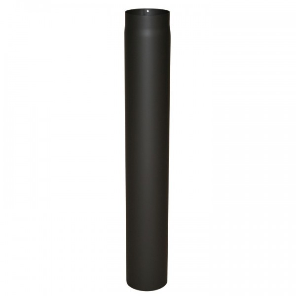 Ofenrohr Senotherm 2mm - 120 x 1000mm (schwarz)